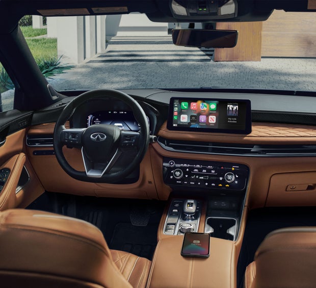 2024 INFINITI QX60 Key Features - Wireless Apple CarPlay® integration | INFINITI of Grand Rapids in Southeast Grand Rapids MI