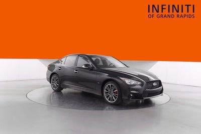 2023 INFINITI Q50 Red Sport 400 Black Opal