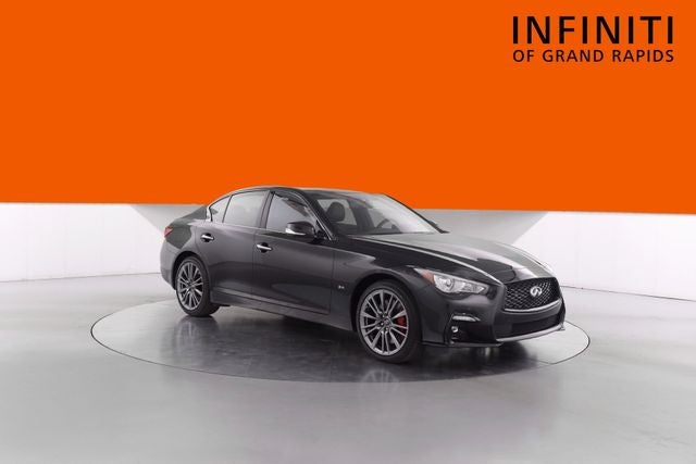 2023 INFINITI Q50 Red Sport 400 Black Opal