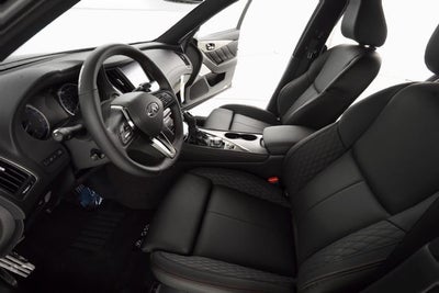 2023 INFINITI Q50 Red Sport 400 Black Opal