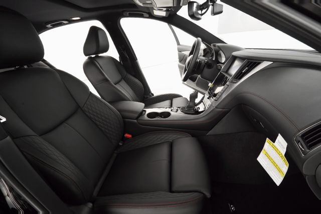 2023 INFINITI Q50 Red Sport 400 Black Opal