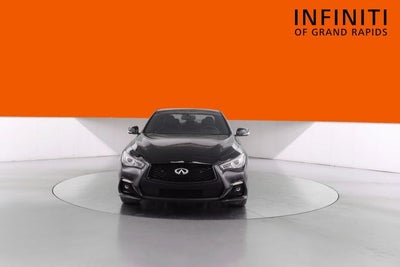 2023 INFINITI Q50 Red Sport 400 Black Opal