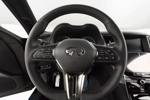 2023 INFINITI Q50 Red Sport 400 Black Opal