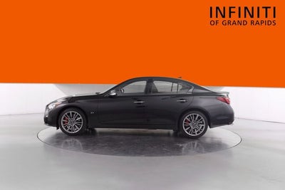 2023 INFINITI Q50 Red Sport 400 Black Opal