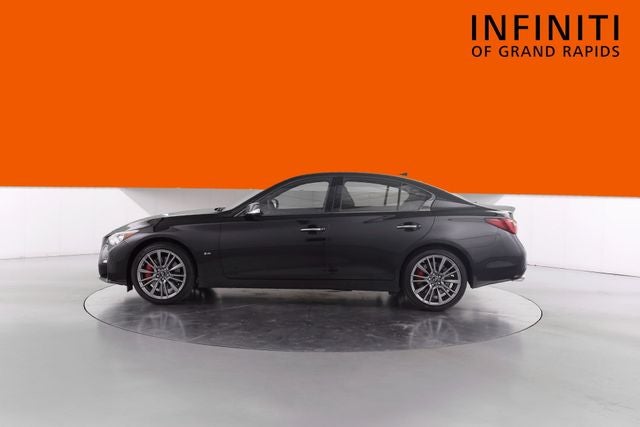 2023 INFINITI Q50 Red Sport 400 Black Opal