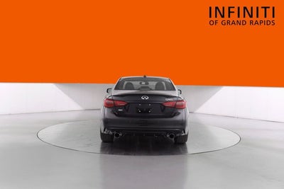 2023 INFINITI Q50 Red Sport 400 Black Opal