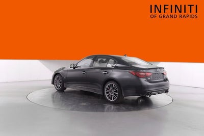 2023 INFINITI Q50 Red Sport 400 Black Opal