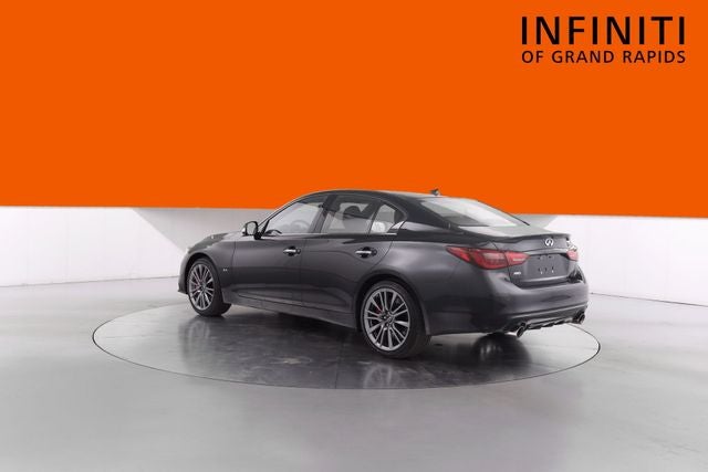 2023 INFINITI Q50 Red Sport 400 Black Opal