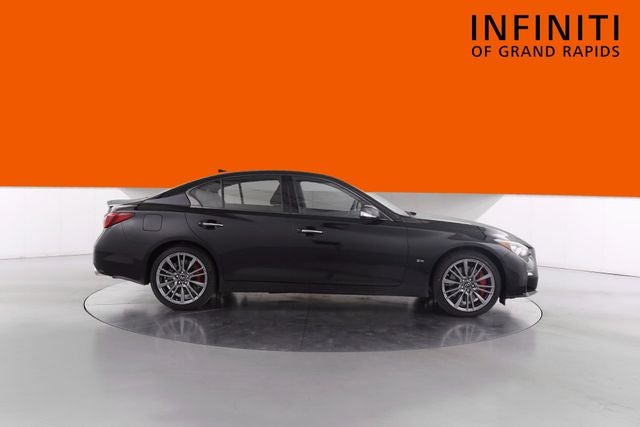2023 INFINITI Q50 Red Sport 400 Black Opal