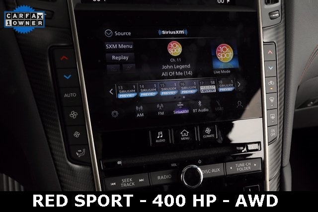 2022 INFINITI Q60 Red Sport 400