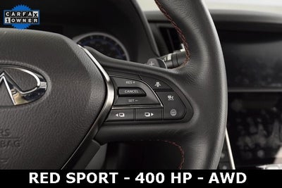 2022 INFINITI Q60 Red Sport 400
