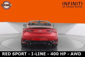 2022 INFINITI Q60 Red Sport 400