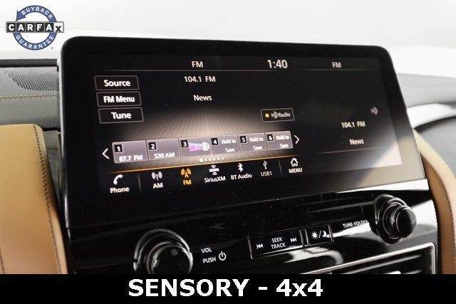 2022 INFINITI QX80 SENSORY