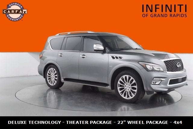 2015 INFINITI QX80 DELUXE TECHNOLOGY PACKAGE