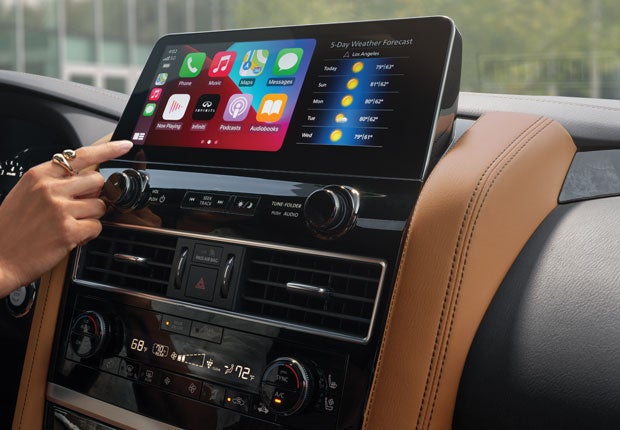 2024 INFINITI QX80 Key Features - WIRELESS APPLE CARPLAY® INTEGRATION | INFINITI of Grand Rapids in Southeast Grand Rapids MI