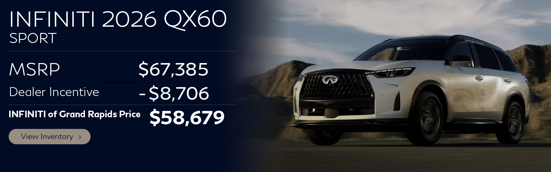 INFINITI Tire Offer
